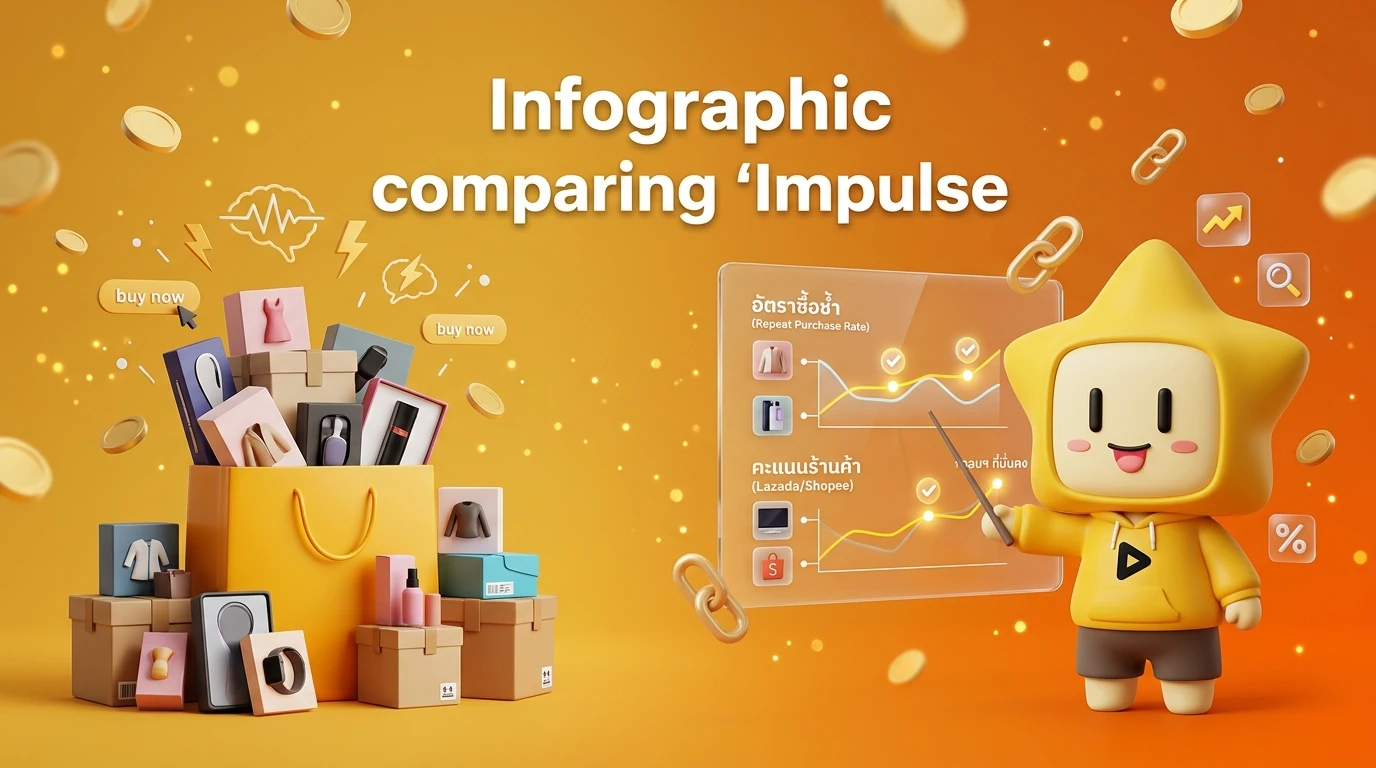 Infographic comparing 'Impulse Buying' vs 'Data-Driven Shopping' trends in 2026
