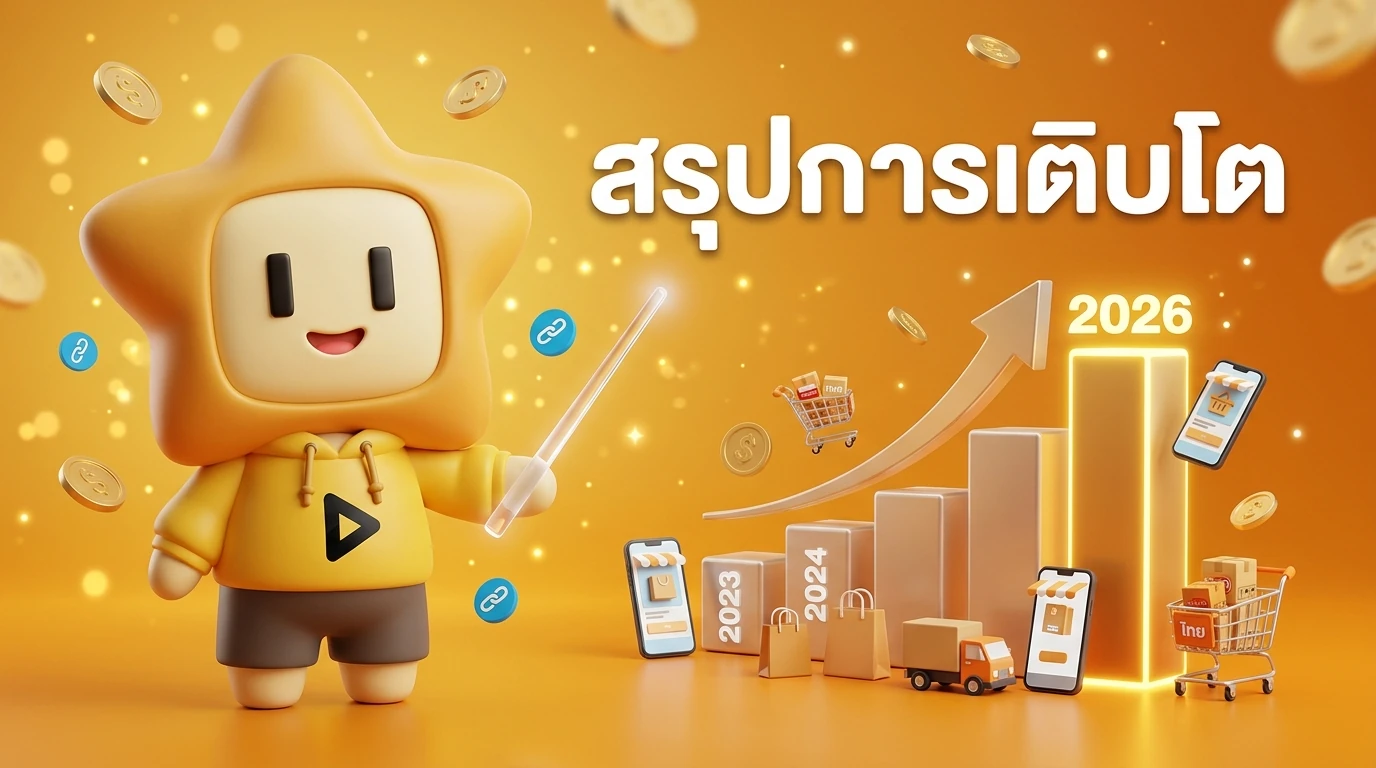 Infographic showing the growth of Social Commerce in Thailand 2026 compared to previous years