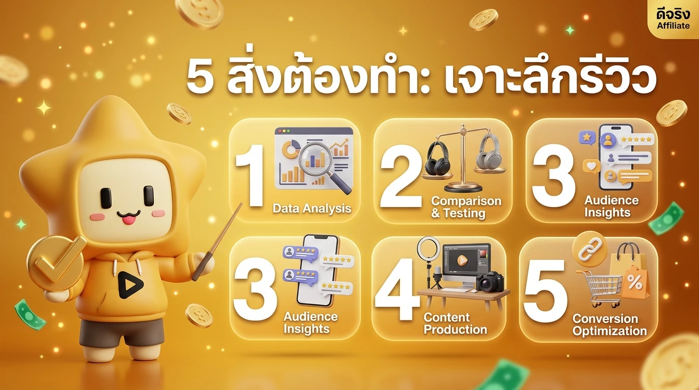 Checklist infographic showing 5 "Must-Do" for a successful Deep Review in 2026