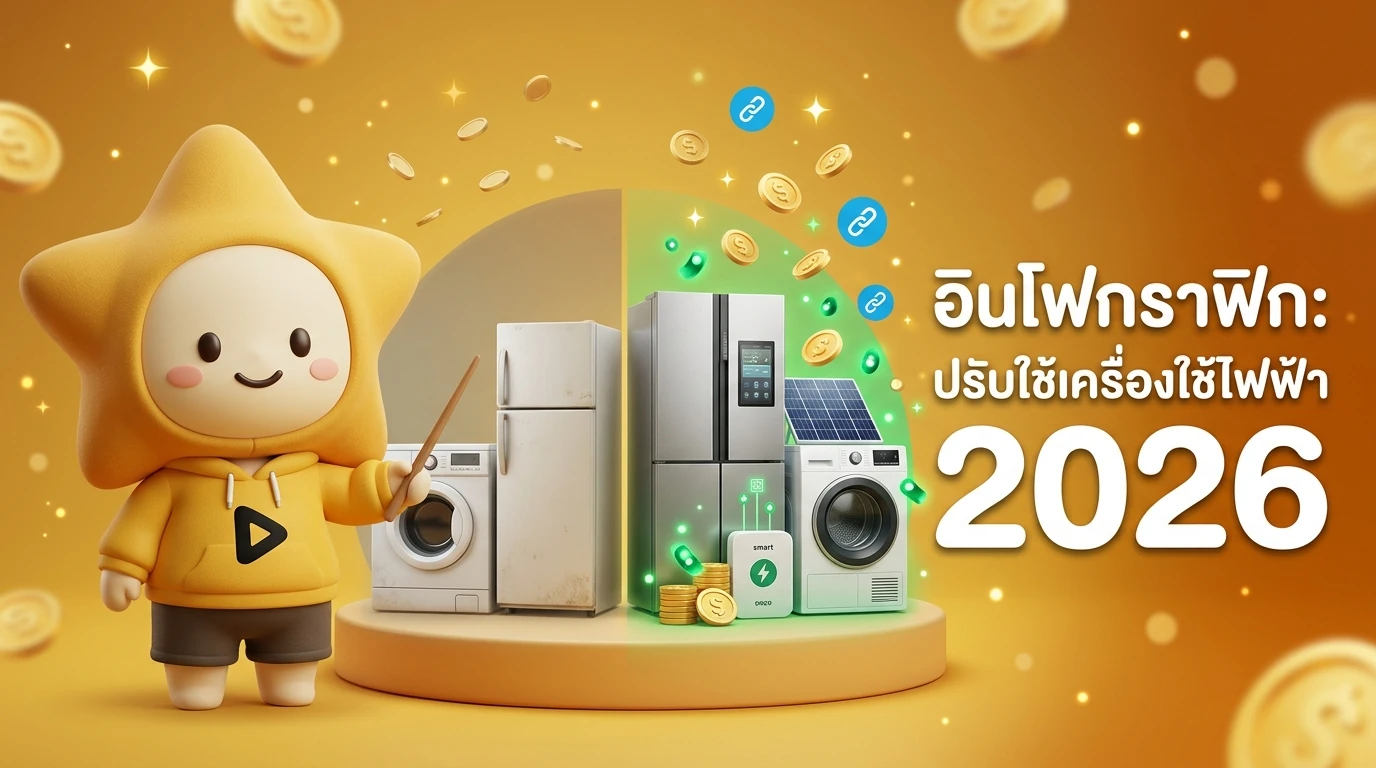 Infographic showing the shift from standard appliances to 2026 Energy Self-Sufficiency products