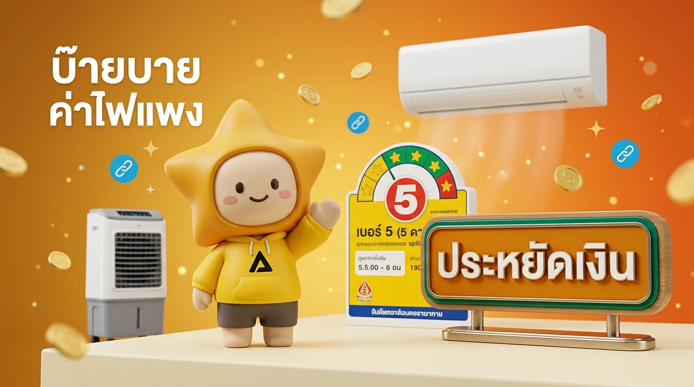 Mascot Nong D-Jing waving goodbye