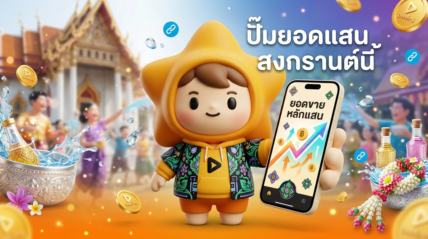 น้องดีจริงกับกราฟยอดขายช่วงสงกรานต์ 2569