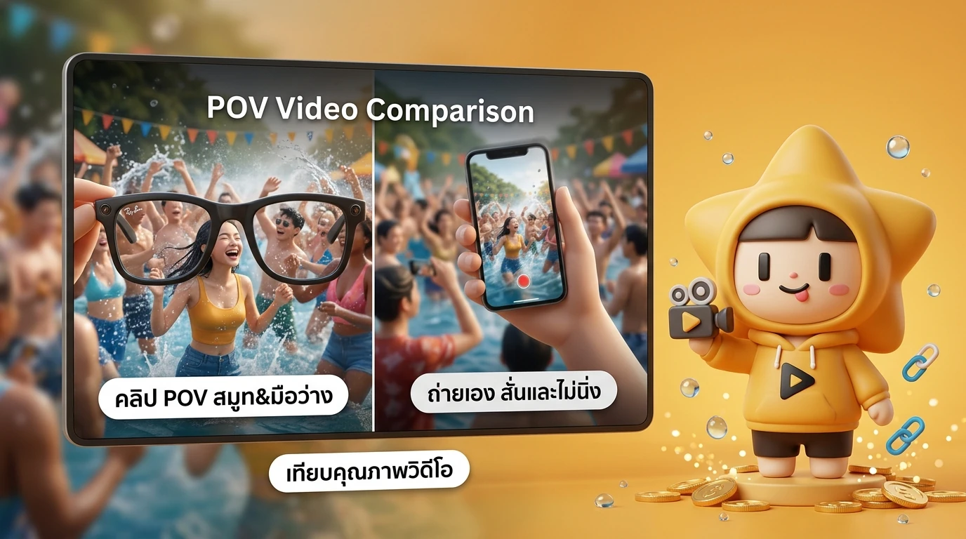 Ray-Ban Meta POV สงกรานต์