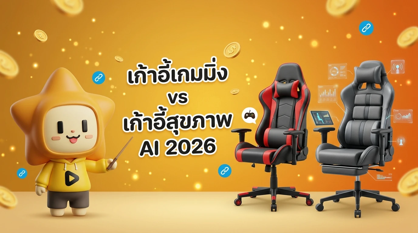 Comparison between a regular gaming chair and a 2026 smart ergonomic chair with posture sensors