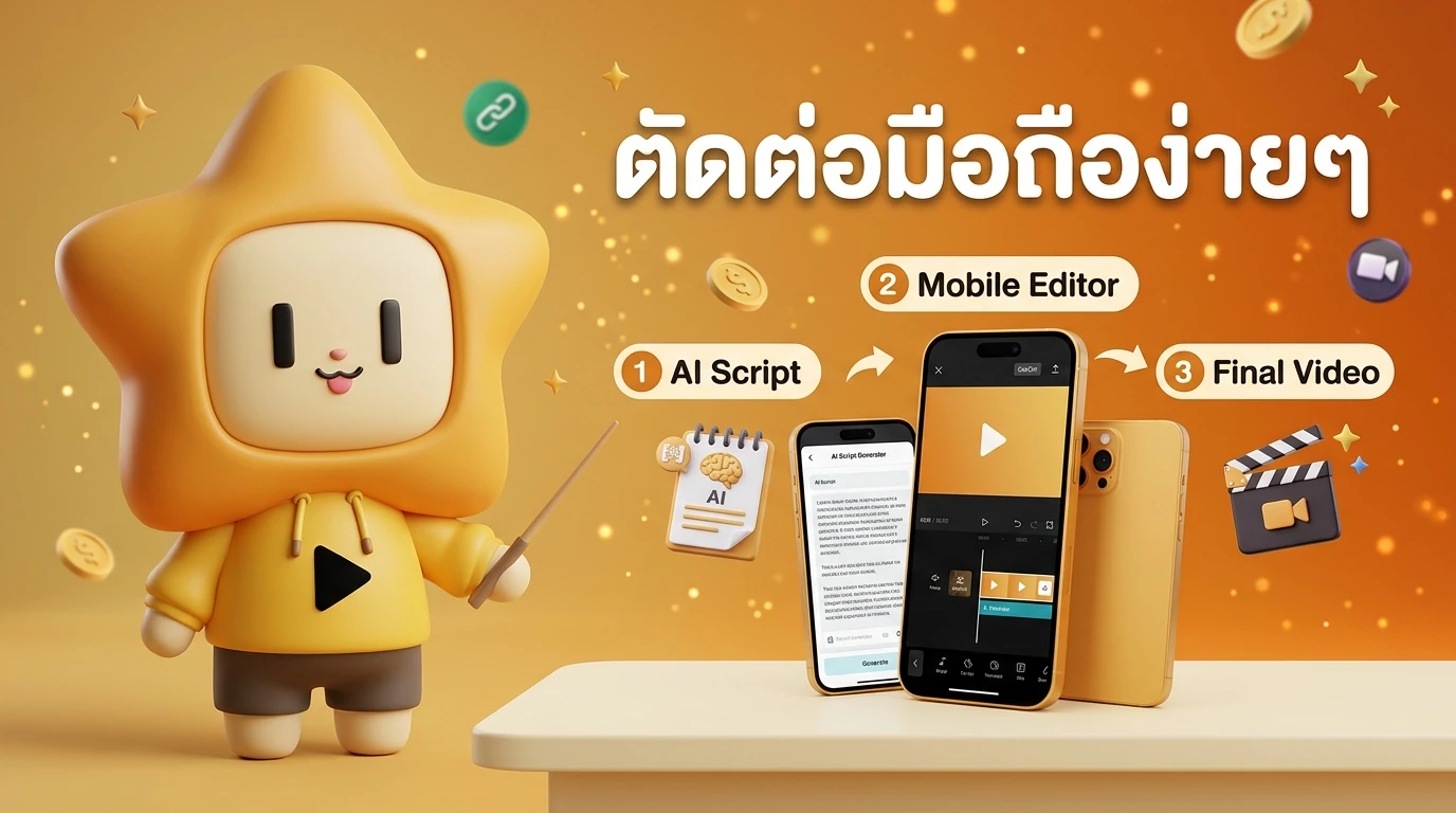 Step-by-step mobile editing workflow using AI script generator and CapCut mobile app